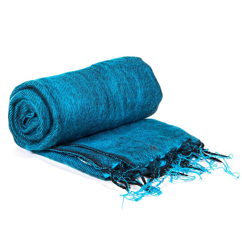 Meditation Wrap Aqua Blue