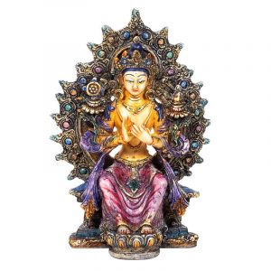 Maitreya Buddha Colored (14 cm)
