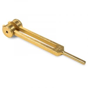Tuning Fork Mid-Ohm (136.10 Hz) Gold Color