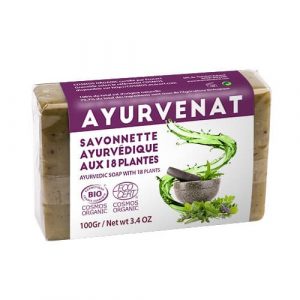Organic Ayurvedic 18 herb soap