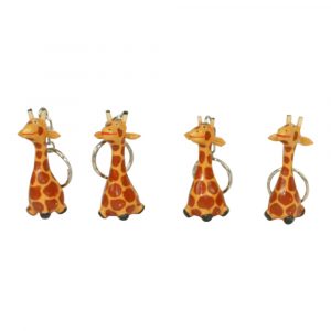 Keychain Wooden Giraffe