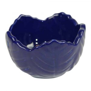 Ceramic Bowl Lotus Blue (10 cm)