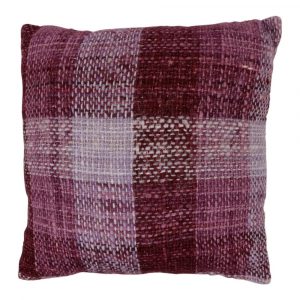 Cotton Cushion Kyra Purple (With Filling)
