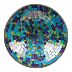 Mosaic Bowl Dark Blue - Green (38 cm)