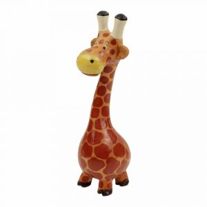 Wooden Giraffe with Belly L