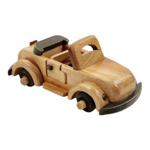 Wooden Car Cabrio (25 x 11 cm)
