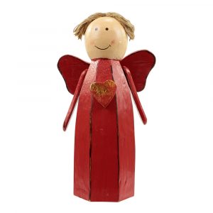 Wooden Angel Red M