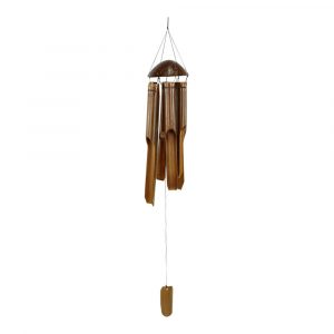 Wind Chime Bamboo Antiqued (103 x 15 cm)