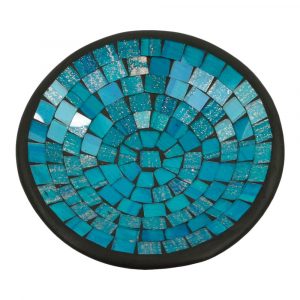 Blue Mosaic Bowl S (21 x 21 x 5 cm)