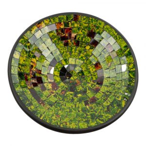 Bowl Mosaic Forest Green - 28 cm