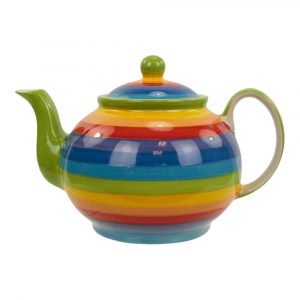 Teapot Rainbow Ceramic