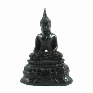 Statue Polystone Buddha with Pearl (15 cm)