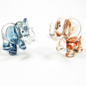 Glass Statue Elephant Assorted (5 cm)