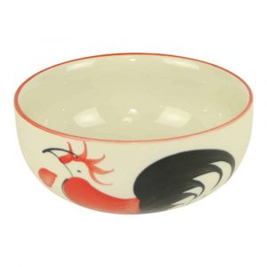 Ceramic Bowl Rooster (13 cm)