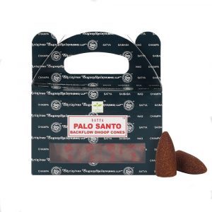 Satya Backflow Incense Cones Palo Santo (24 cones)