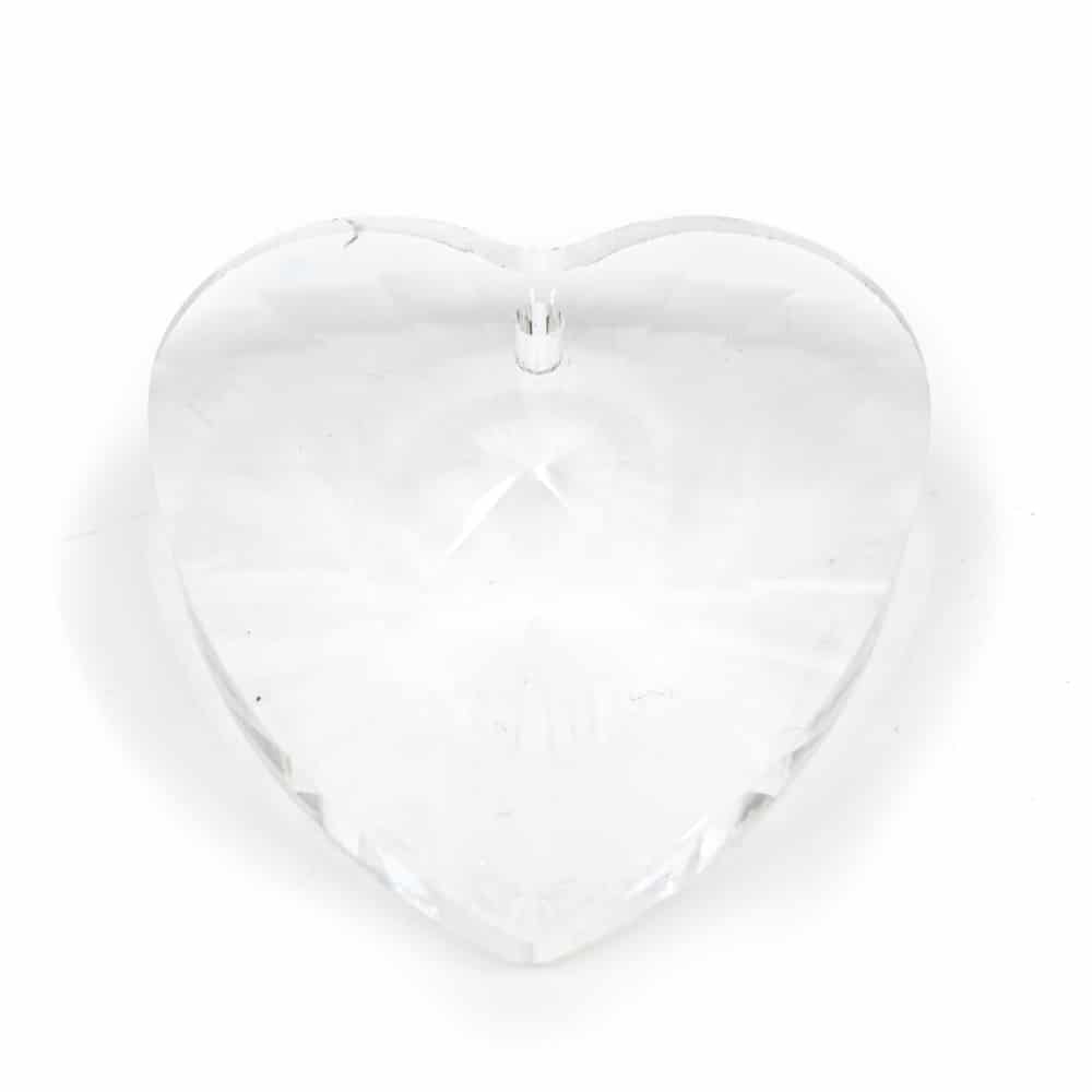Rainbow Crystal Heart shape (40 mm)