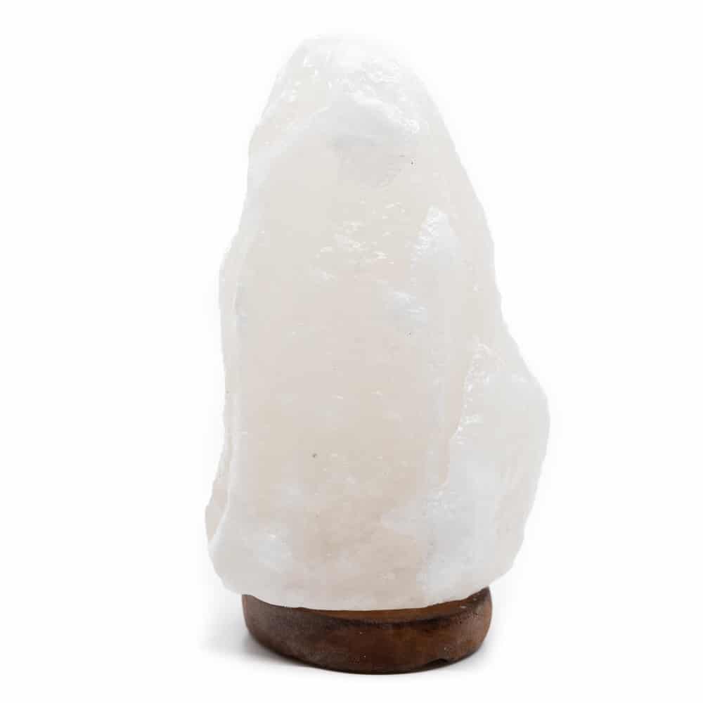 Himalayan Salt Lamp White (1-2 kg) approx. 15 x 11 x 9 cm