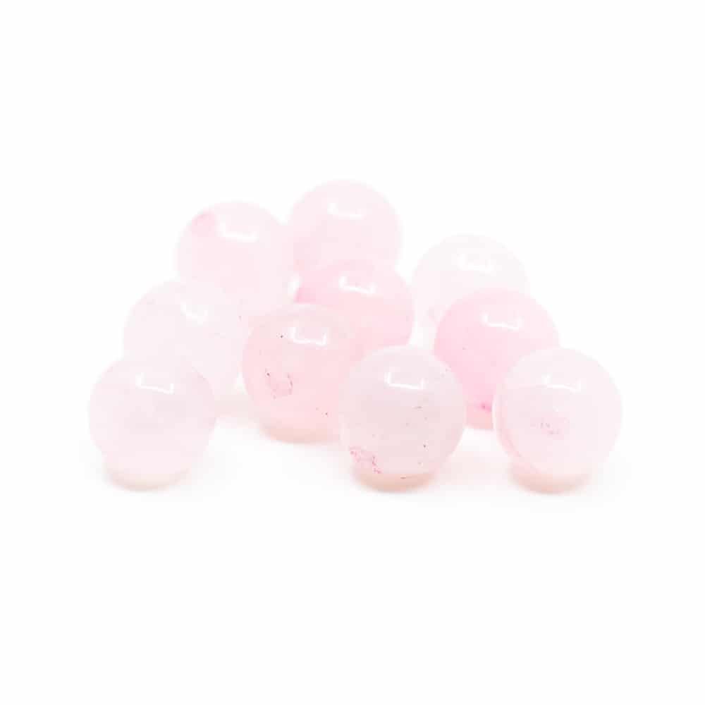 Gemstone Loose Beads Rose Quartz - 10 pieces (6 mm)