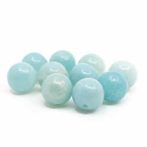 Gemstone Loose Beads Amazonite - 10 pieces (8 mm)