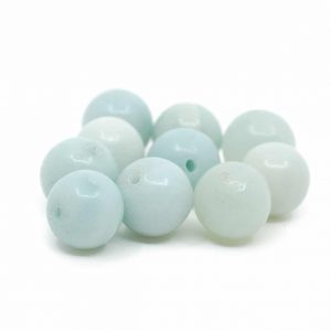 Gemstone Loose Beads Amazonite - 10 pieces (10 mm)