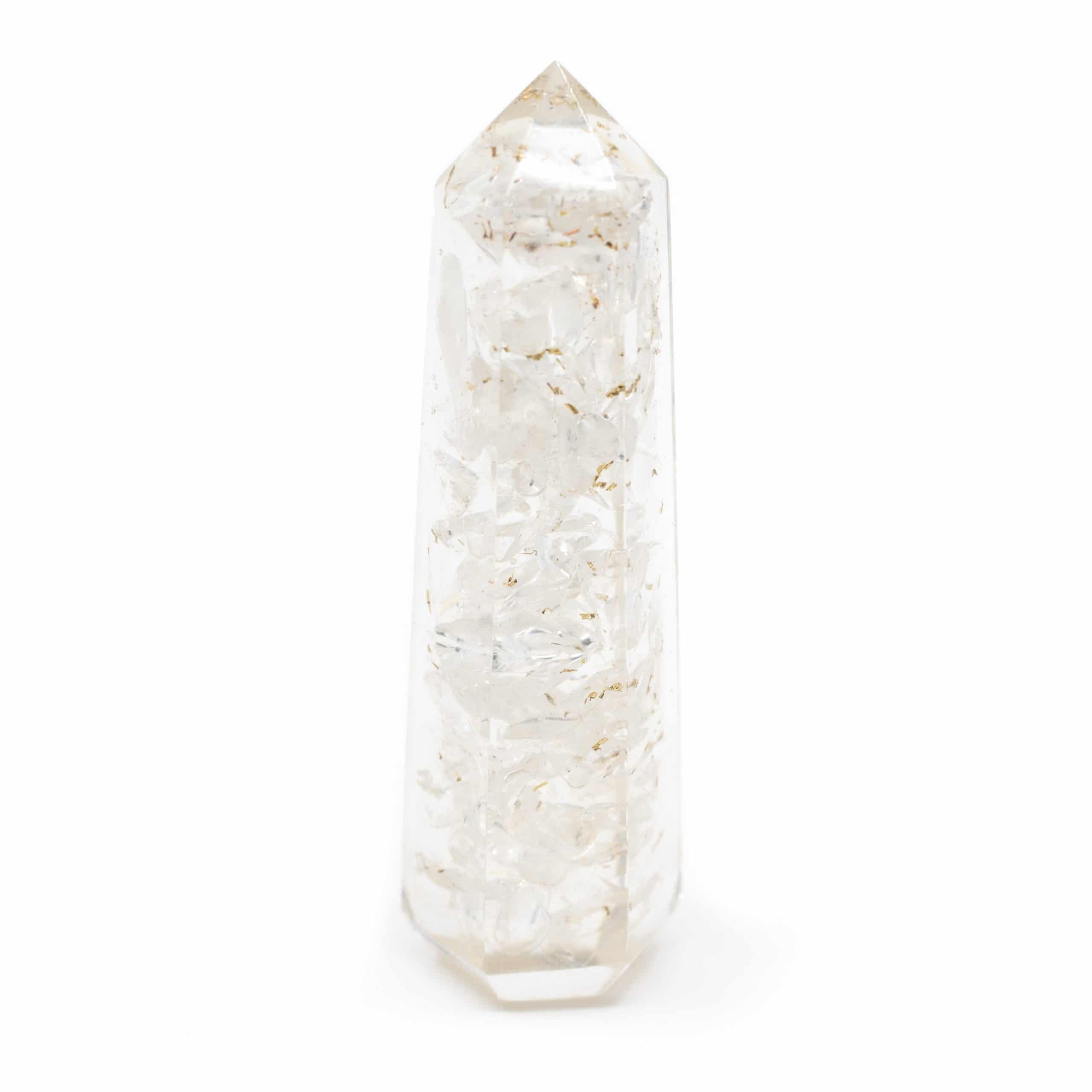 Orgonite Obelisk Rock Crystal (70 mm)