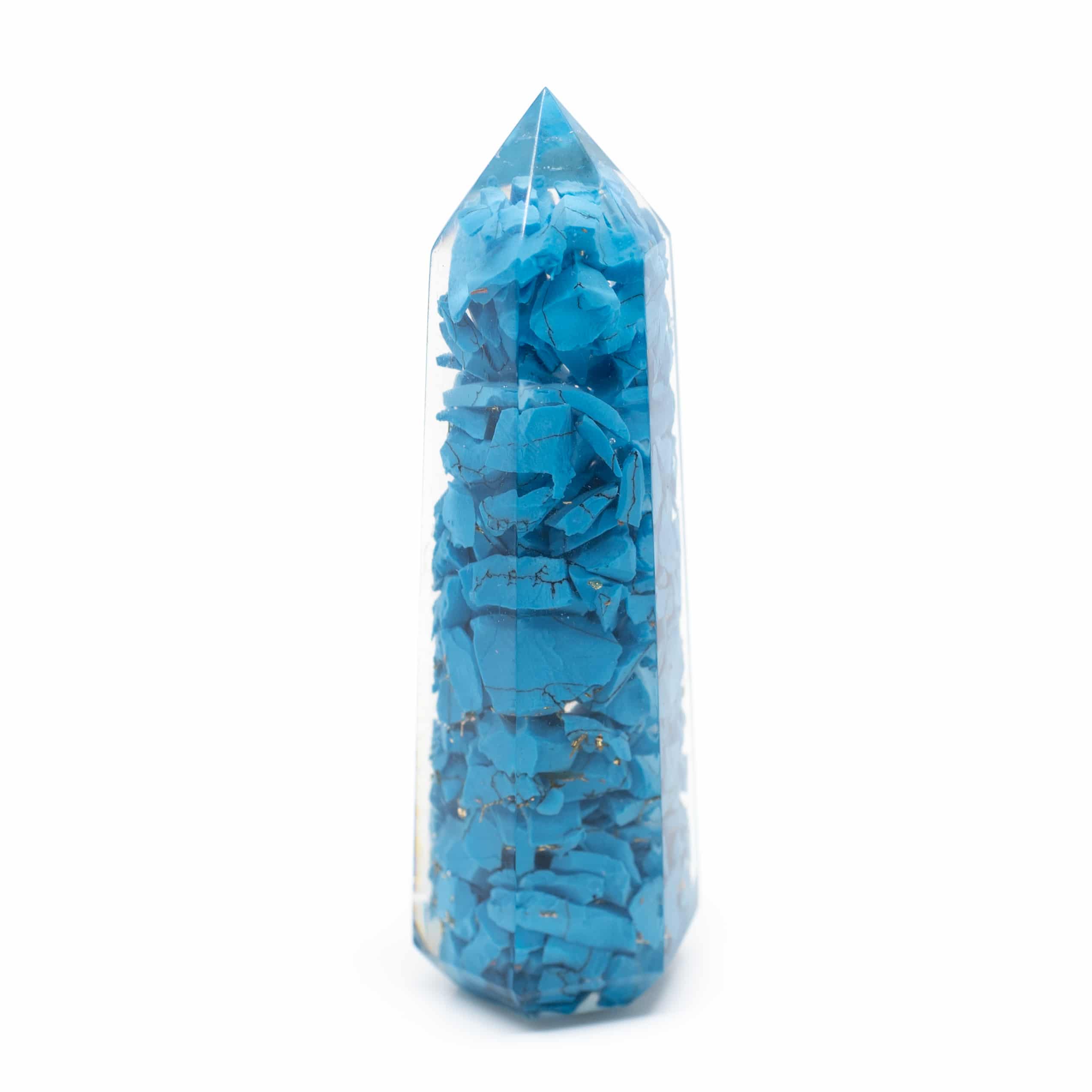 Orgonite Obelisk Turquoise (70 mm)