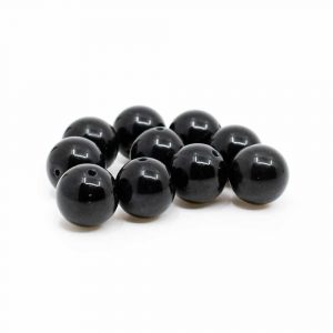 Gemstone Loose Beads Black Onyx - 10 pieces (10 mm)