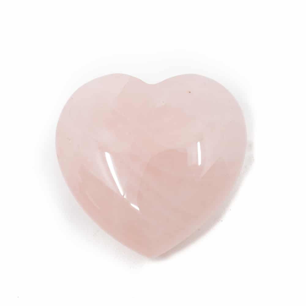 Gemstone Heart Rose Quartz (20 mm)