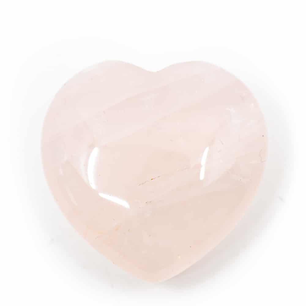 Gemstone Heart Rose Quartz (30 mm)
