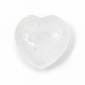Gemstone Heart Rock Crystal (30 mm)