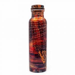 Spiru Copper Water Bottle Grunge printed - 900 ml