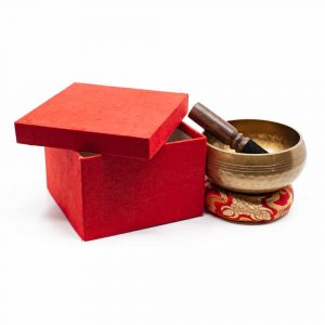 Singing Bowl Gift Set - Wheel of Dharma