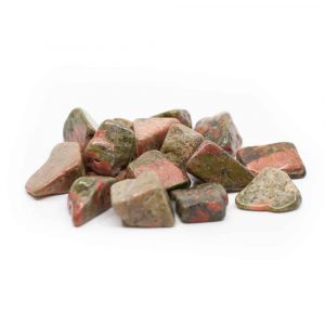 Tumbled Stones Unakite (20 to 40 mm) - 200 grams