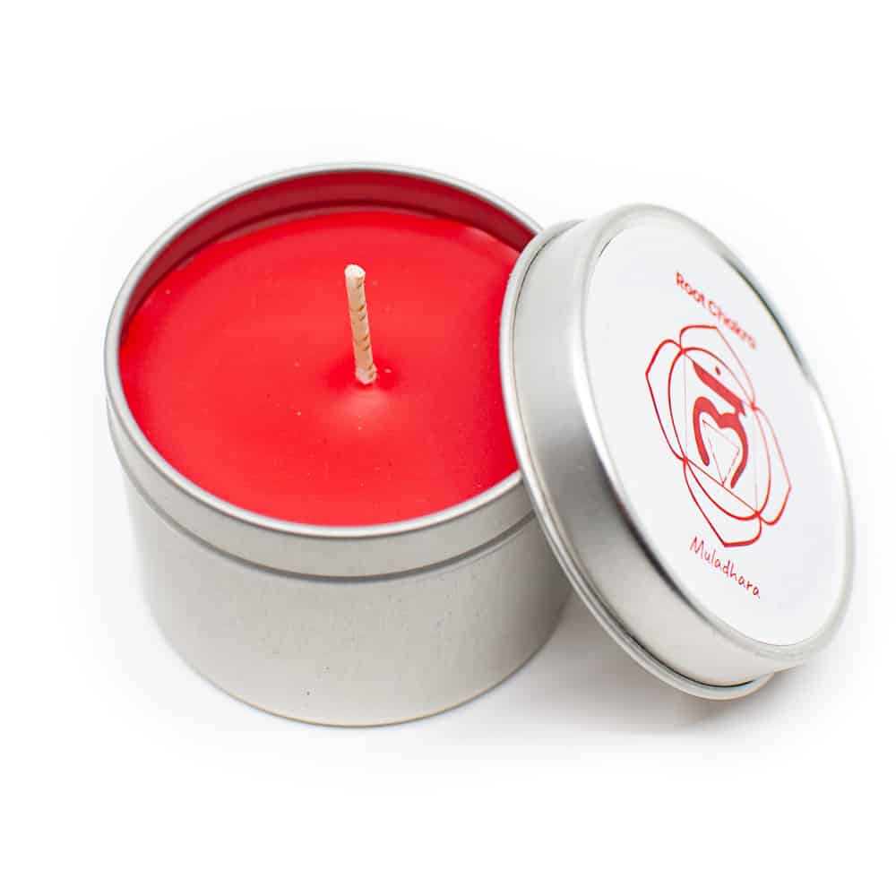Natural Scented Candle 1st Chakra - Sandalwood