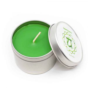 Natural Scented Candle 4th Chakra - Sea Salt and Sage