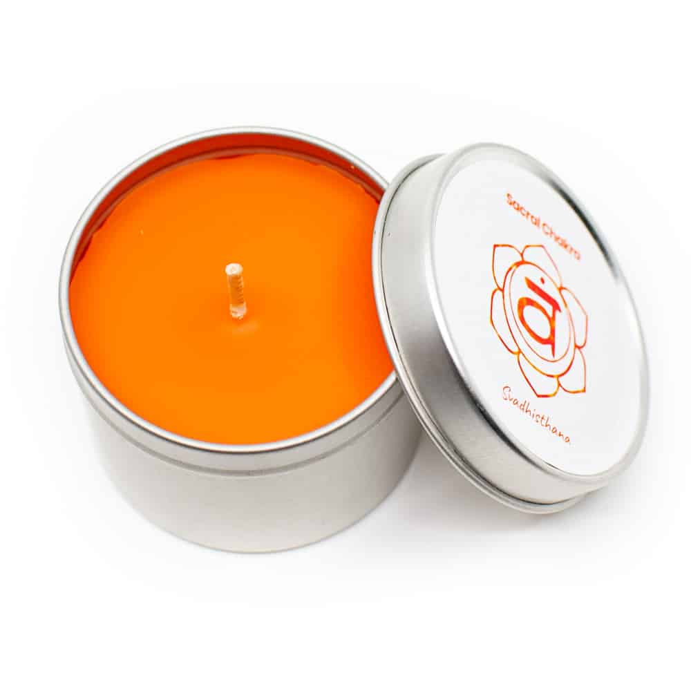 Natural Scented Candle 2nd Chakra - Patchouli