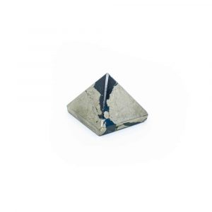 Pyramid Gemstone Golden Pyrite (25 mm)