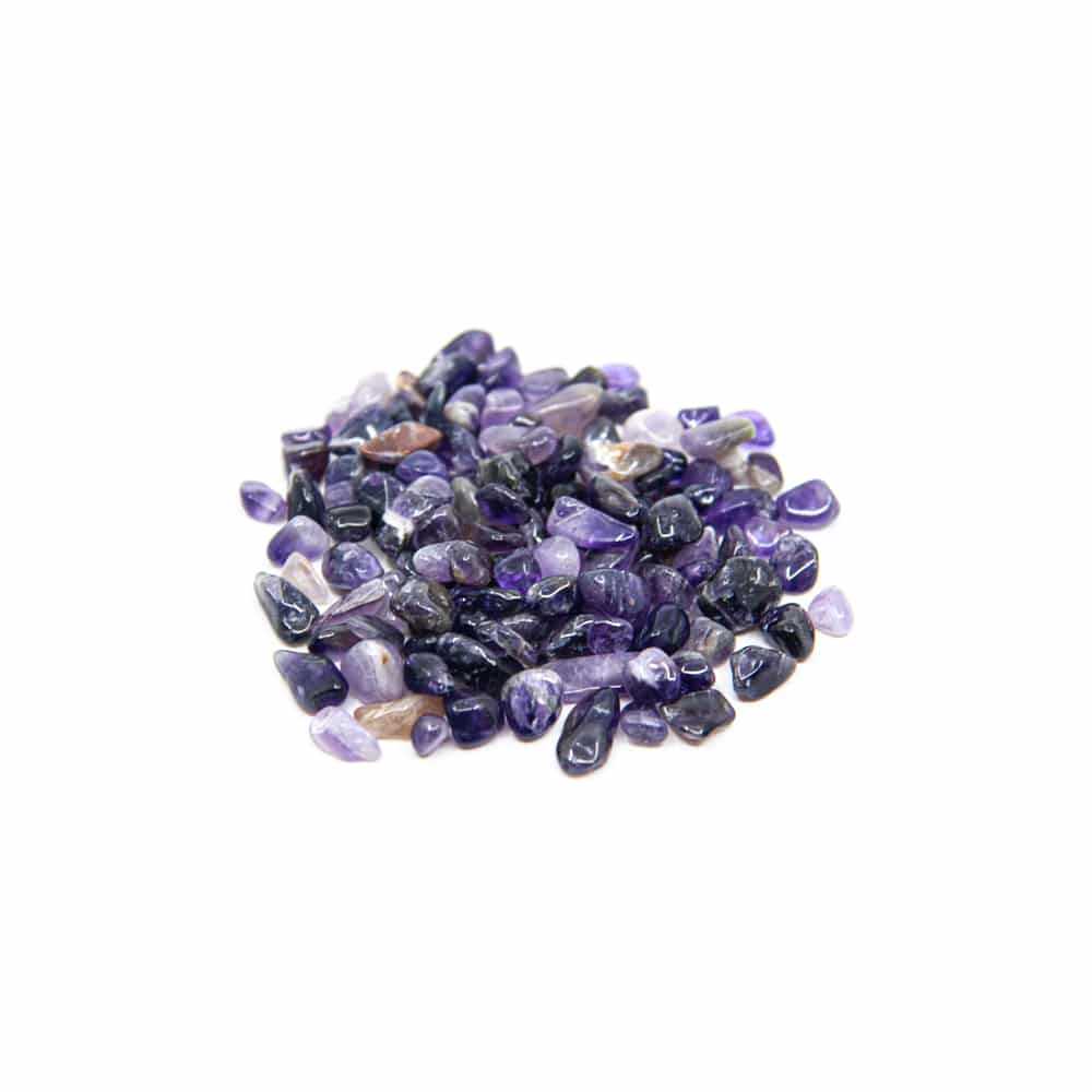 Amethyst Tumbled Stones (5 to 10 mm) - 100 grams