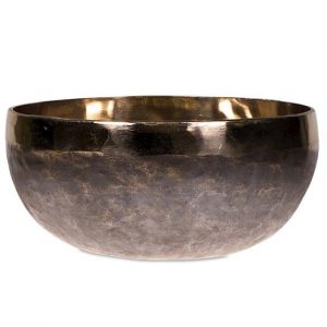 Singing Bowl Ishana Black - Gold Colored (26 cm)