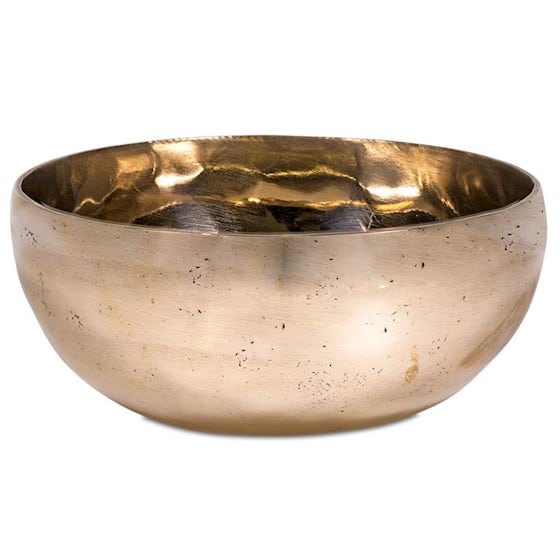 Singing Bowl Shanti Gold Colored (11 cm)