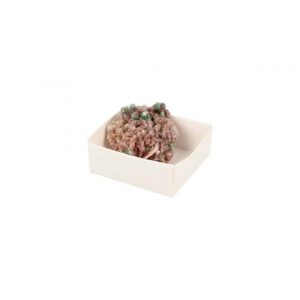 Box of Dolomite/Malachite With a Layer of Selenite
