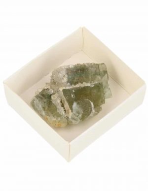Box of Pyrite on Calcite/Fluorite A