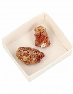 Box of Rough Vanadenite Gems 1 - 2 cm (2 pieces)