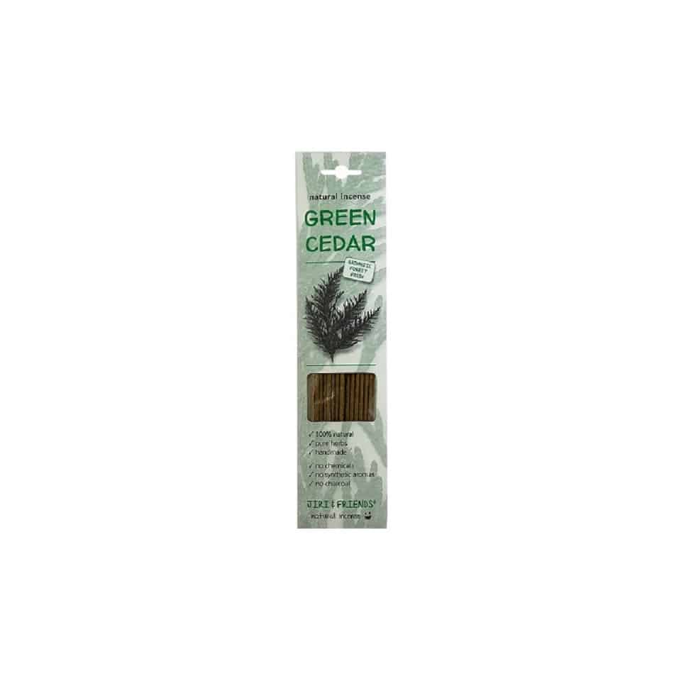 Green Cedar Natural Incense