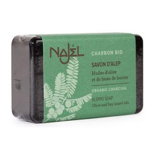 Najel Olive Soap with Charcoal (100 grams)