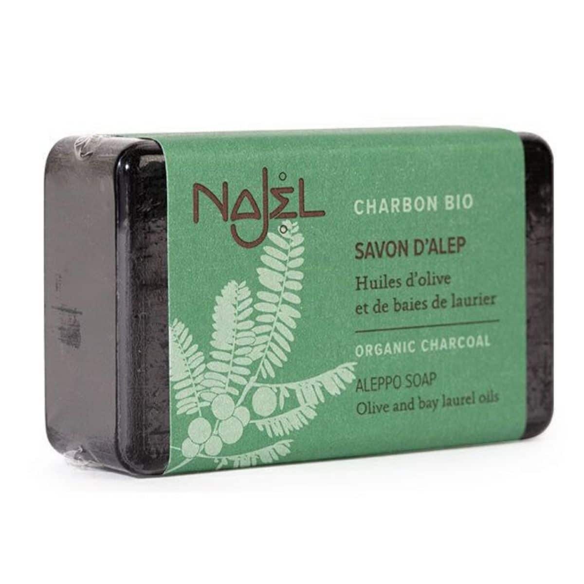 Buy Najel Olive Soap with Charcoal (100 grams) Online - Spiru