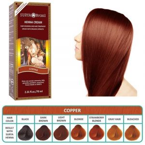 Surya Brasil Henna Hair Color Cream Copper (70 ml)