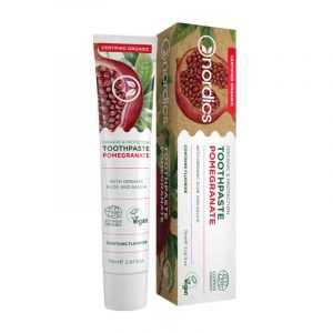 Nordics Vegan Pomegranate Toothpaste BIO with Fluoride