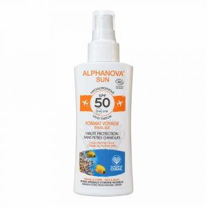Alphanova SUN Vegan BIO SPF 50 Spray TRAVEL Sensitive Skin
