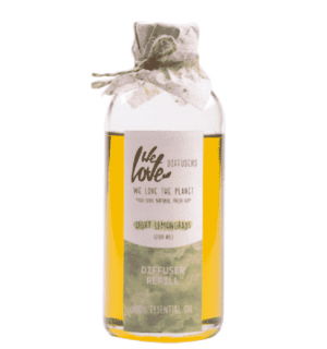 Home Fragrance Scent Sticks Light Lemongrass (Refill Bottle)